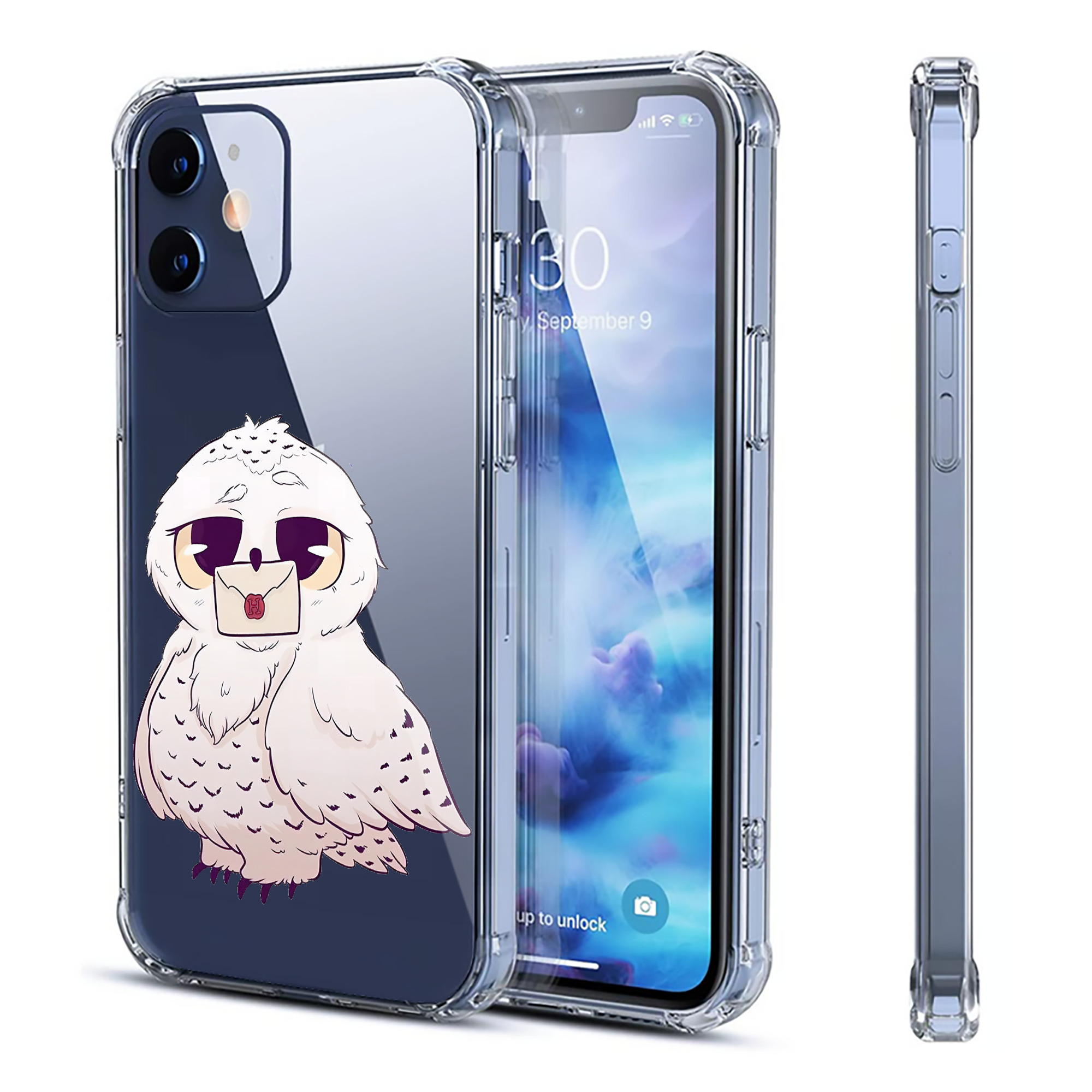 （画像用） Harry Potter ハリー・ポッターシリーズ 【iPhone 12シリーズ対応】透明スマホケース（クリアソフトケース）